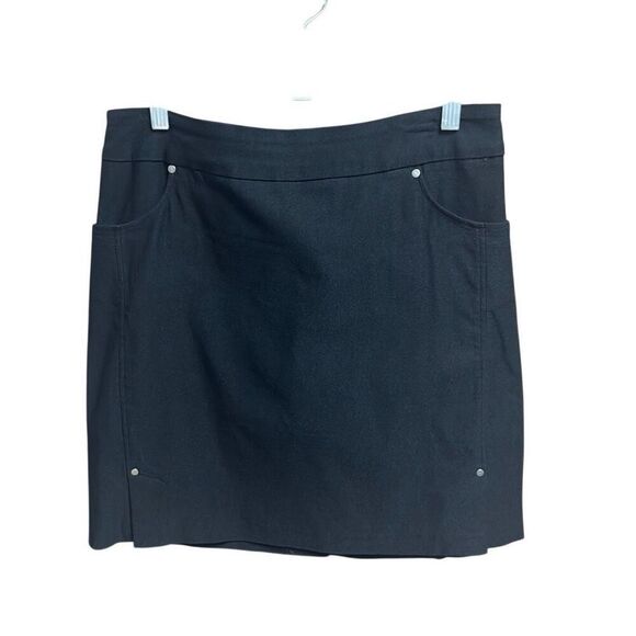 Tribal Women’s Black Pull On Skort Size 6 NEW - Picture 1 of 7